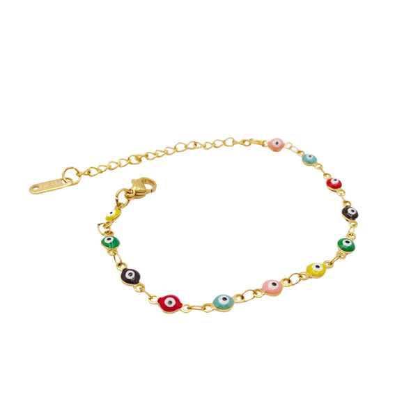 Pulsera Ojitos Multicolor