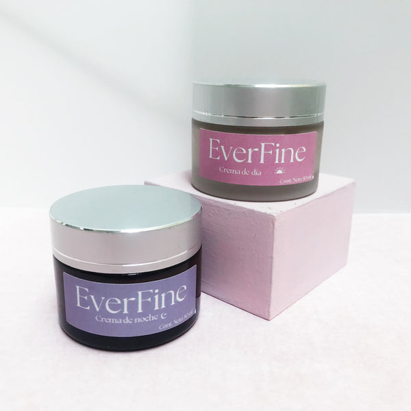 Crema de Día & Crema de Noche EverFine – Cuidado Completo Anti-Edad