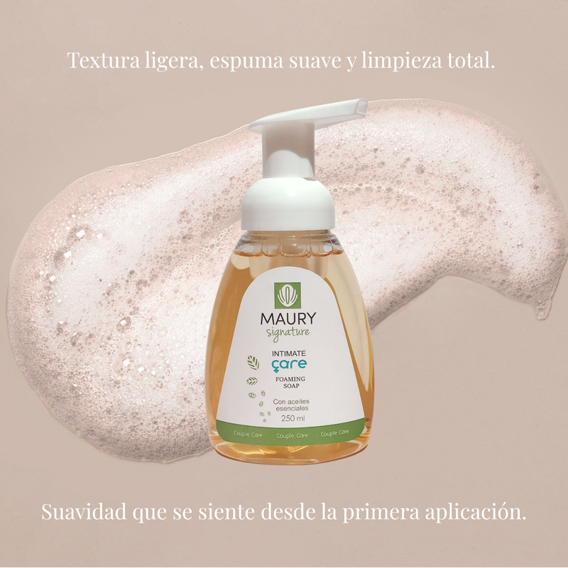 Jabón Íntimo en Espuma con Aceites Esenciales | Limpieza Suave, Equilibrio del pH y Frescura Natural