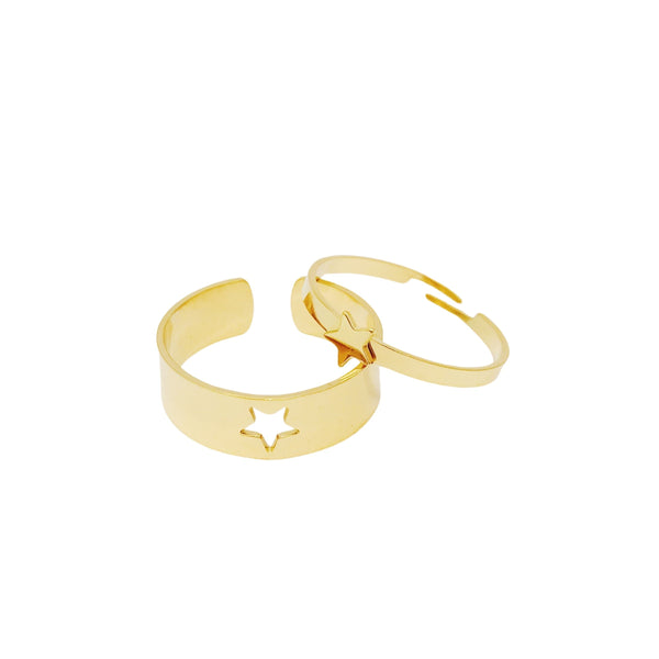 Set Anillos Estrella